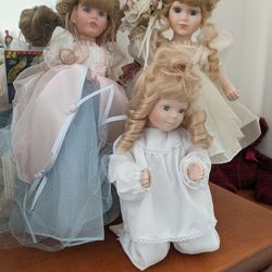 Assorted Porcelain Dolls