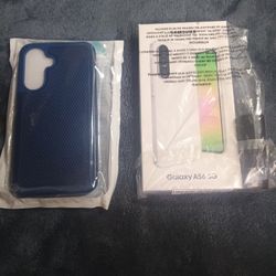 Galaxy A56 5G with case