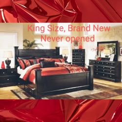 Beautiful King Size Shay Bed room Set