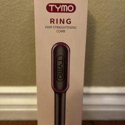 Tymo Ring Hair Straightening Comb/ Straightener 