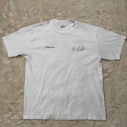 FTP 10 YEAR ANNIVERSARY LOGO TEE - WHITE GOLD XL