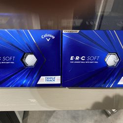 Brand new Callaway E.R.C soft Golf balls