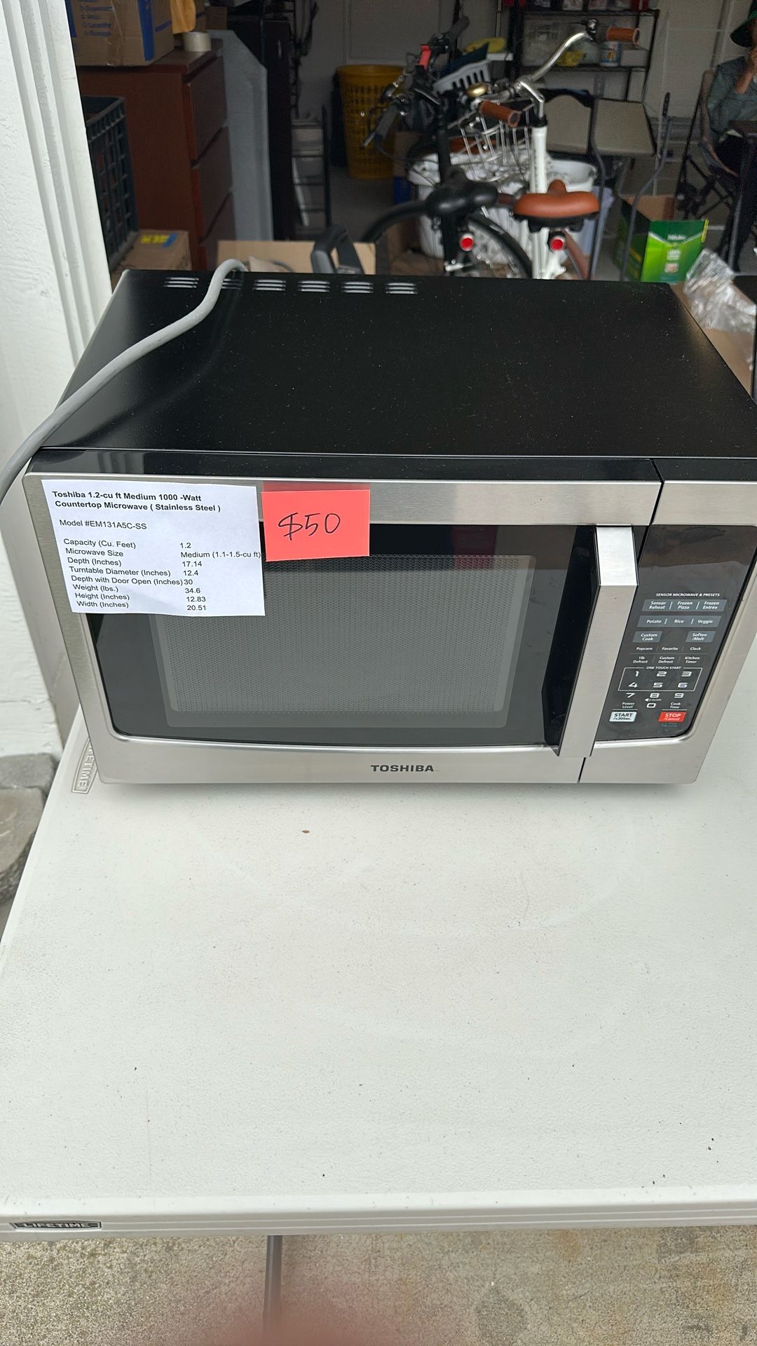 Toshiba Microwave