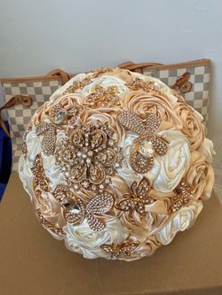 XV Silk flower bouquet