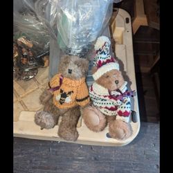 SET OF VINTAGE BOYDS TEDDY BEARS 