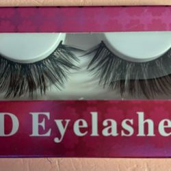 3D 1 Pair of False Lashes 