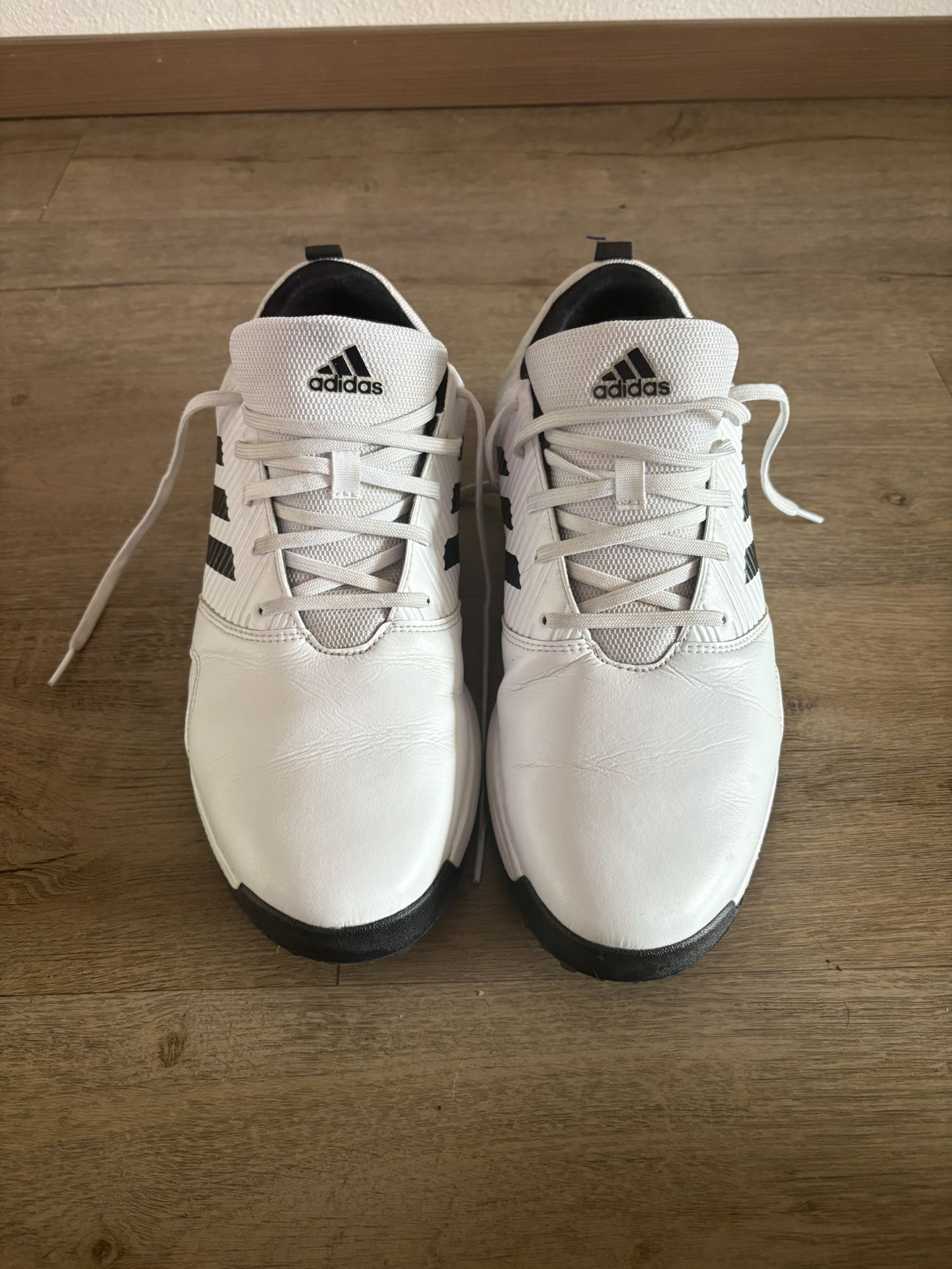 Adidas CP Traxion SL Waterproof Golf Shoes – White/Black – Men’s Size 11.5