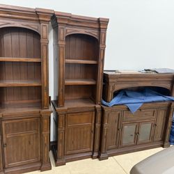 Large Media Center - Brown