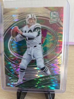 Jets Joe Namath  Parallel  Card