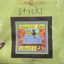 Cat Cross Stitch Kit 