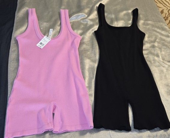 Black And Pink Rompers