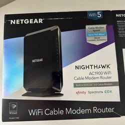  High-Speed Modem & Wi-Fi Router Combo – Great Condition With Box