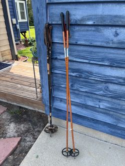 Vintage skis