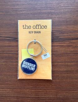 New With Tags The Office Dunder Mifflin Keychain