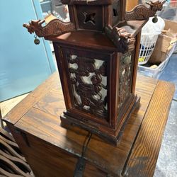 Authentic Chinese Carved Dragon Lantern Lamp – $75 OBO - (Downtown/Bigalow)