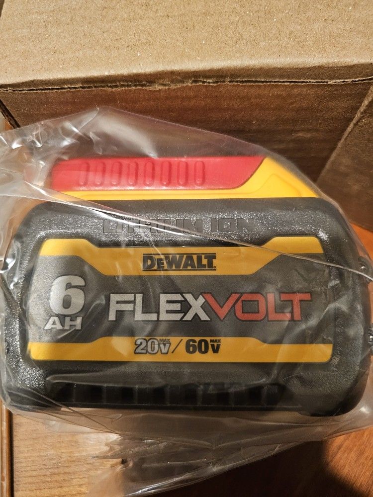 FIRM! Brand New DeWalt Flexvolt 6.0 2025 Fresh Production 