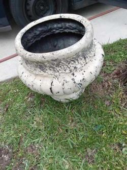 Large plastic planter