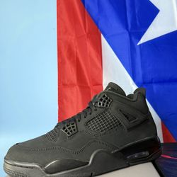 Jordan 4 Retro “Black Cat”(Size 10.5M)(Brand New)