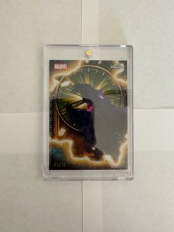 2025 Topps Marvel Studios Loki TVA cards, all numbered /99, /50, /10