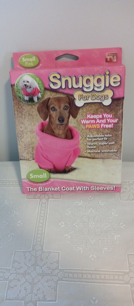 Snuggie For Small Dog Pink