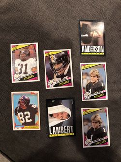 Early 80’s Steelers card lot