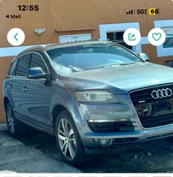 Audi Q7 With 3rd Row Pick Up Today