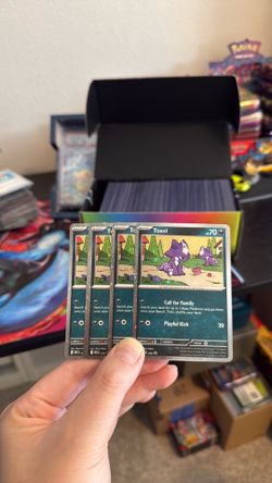 4 cards Toxel [Cosmos Holo] #78 Pokemon Promo
