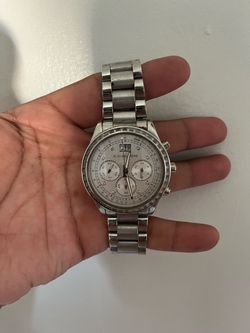 Michael Kors Silver Chronograph Watch