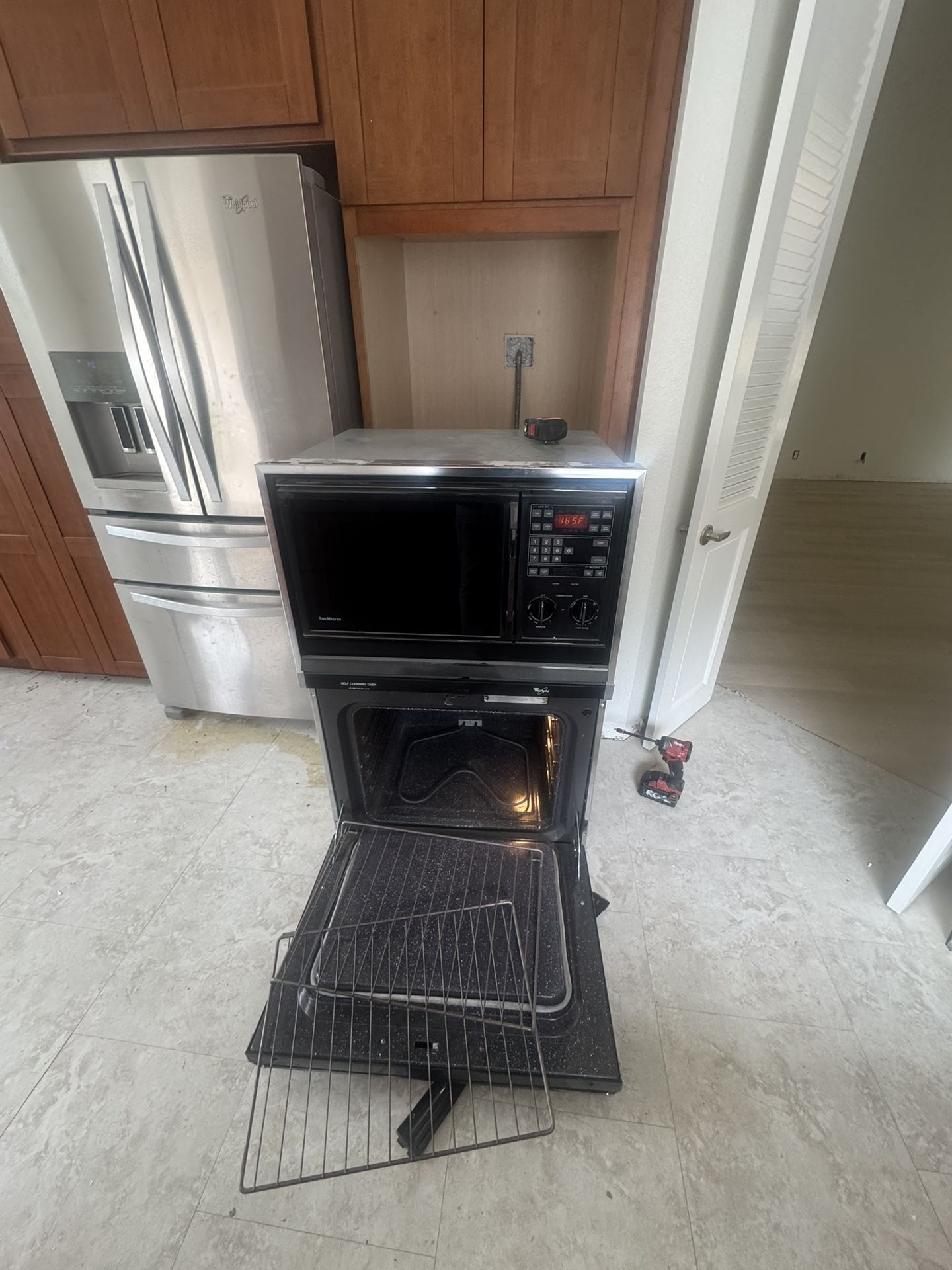 Whirlpool Built In Stove Microwave