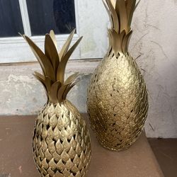 Metal Pineapple Set 