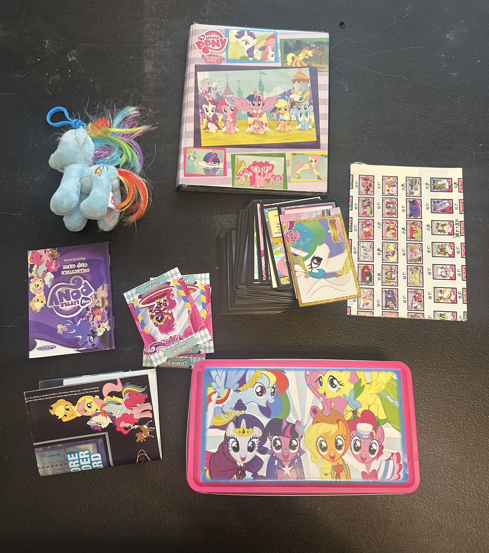 My Little Pony Series 1 Trading Card & Tin