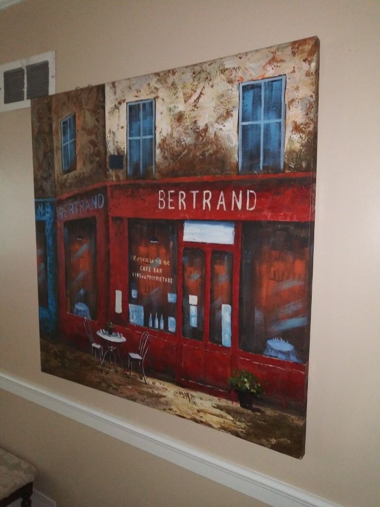 LARGE COOL CAFE PRINT!