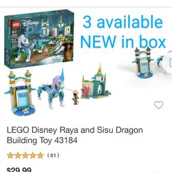 LEGO Disney Raya and Sisu Dragon 43184; A Unique Toy and Building Kit; Best for Kids Who Like Stories with Dragons and Adventuring with Strong Disney 