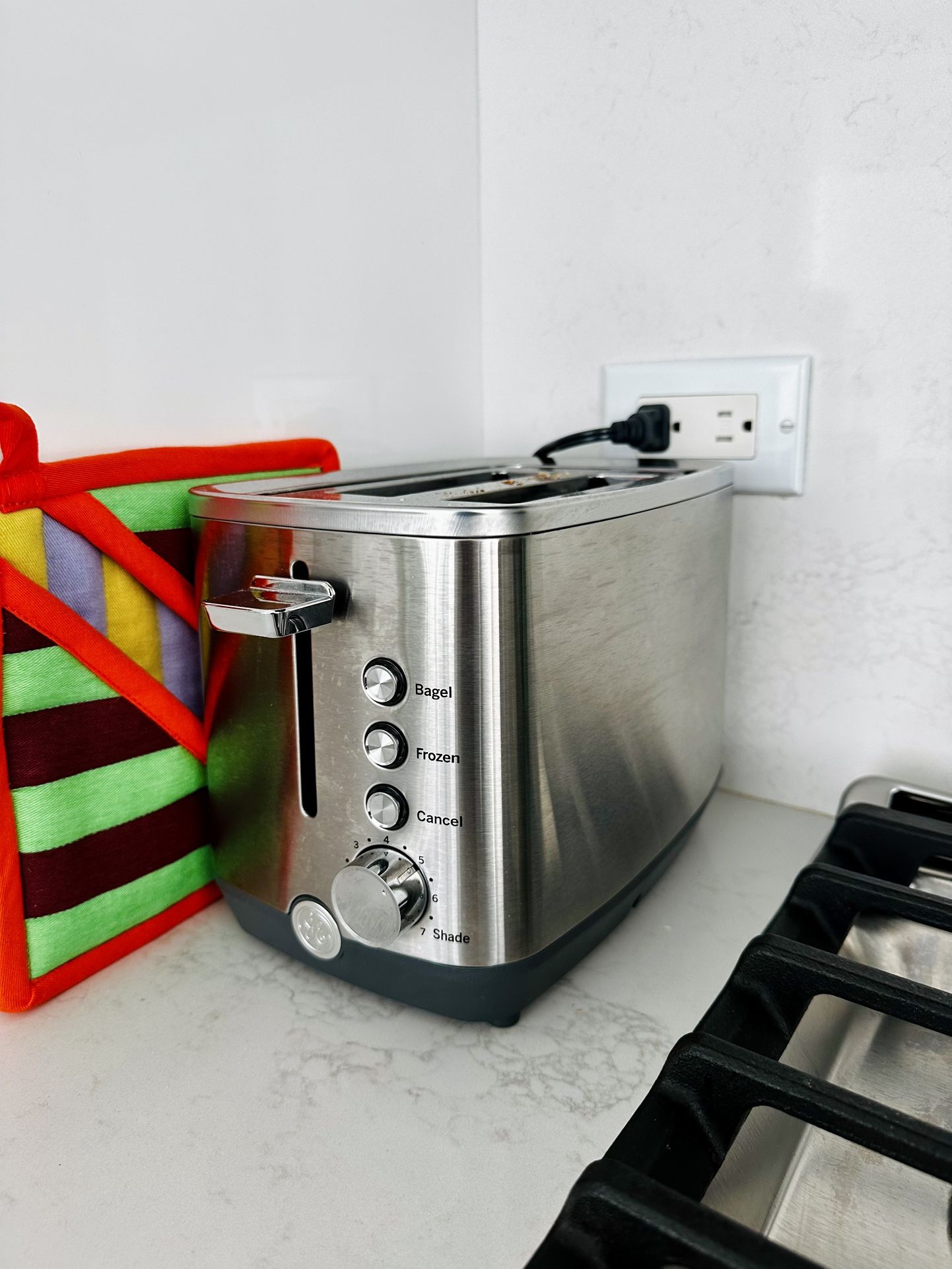 2 Slice Stainless Steel Toaster