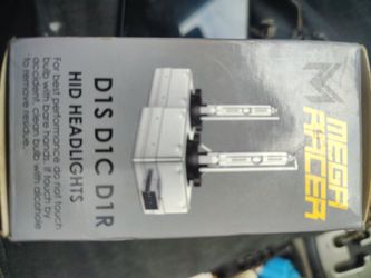 Mega Racer D1S HID Headlight Bulbs (Pair) – Brand New In Box