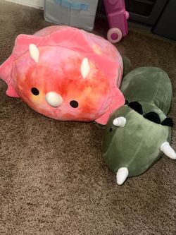 Dinosaur pillows