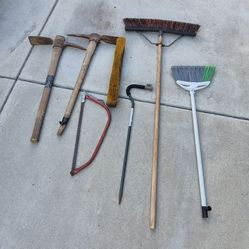 GARDENING LANDSCAPING TOOLS -  $25  FOR  ALL