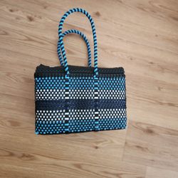 Blue Medium Tote