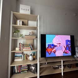 JATTESTA IKEA Book Shelf And Tv Stand Combo 