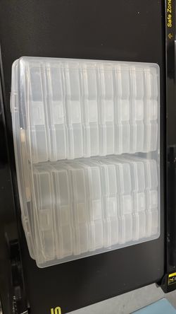 Brand New Clear Photo & Craft Storage Organizer Case – 12 Available