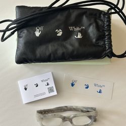 Off-White frames - Gray & Gold