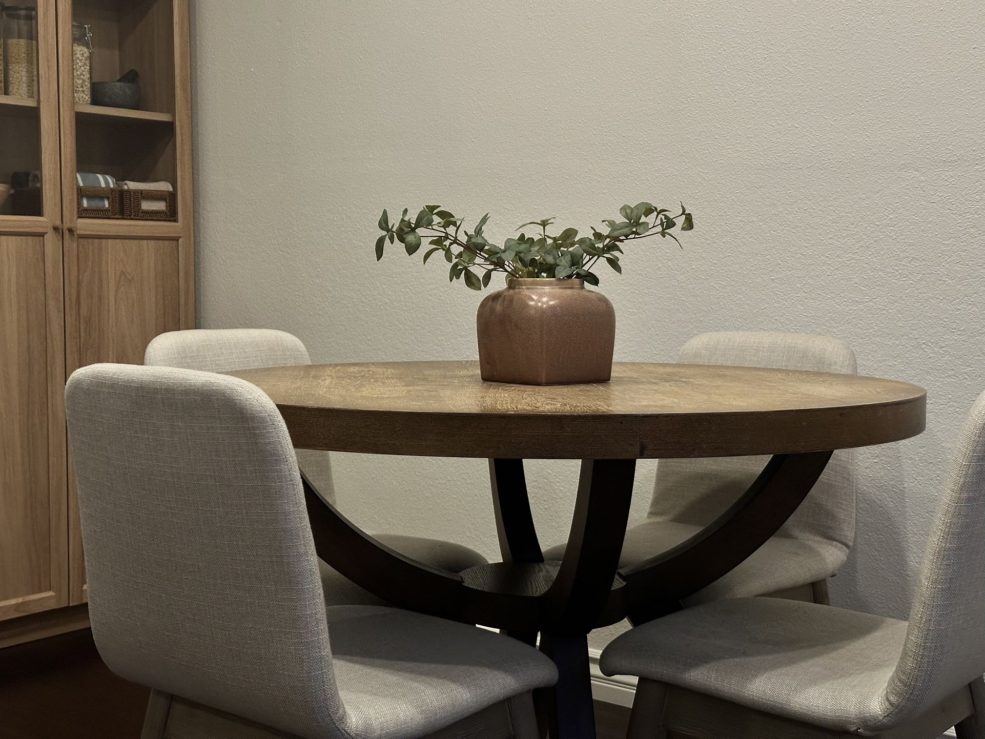 Vintage West Elm Solid Wood Dining Table