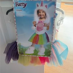NEW  Fuzzy Unicorn Costume