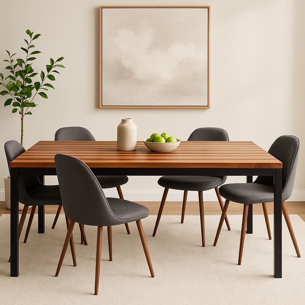Modern Butcher Block Dining Table - Crate & Barrel