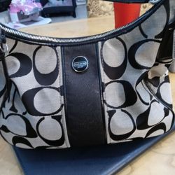 Coach Black Purse Like New