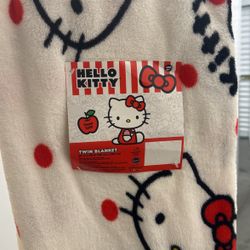 Hello Kitty Twin Blanket $50