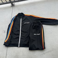 Palm Angels RED/Rainbow 