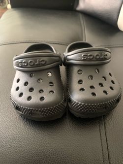 Baby Black Clog Crocs