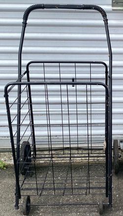 Supermarket push cart laundry cart etc metal