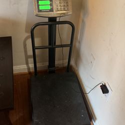 Heavy weight scale 